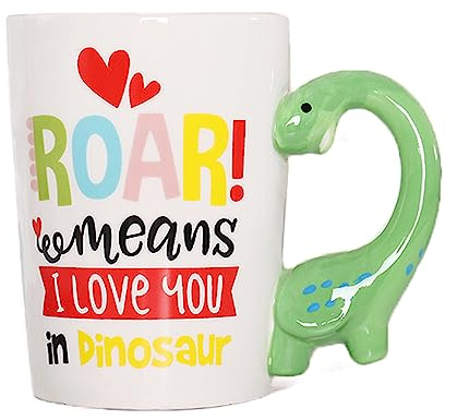3D Tier Tasse,Dino Tasse,Süß Kaffeetasse,Tasse mit Spruch,3D Tasse Lustige Kaffeetasse Keramik,Cute Coffee Mug,400 ml Kaffeebecher,Cappuccinotasse Geburtstag Geschenk