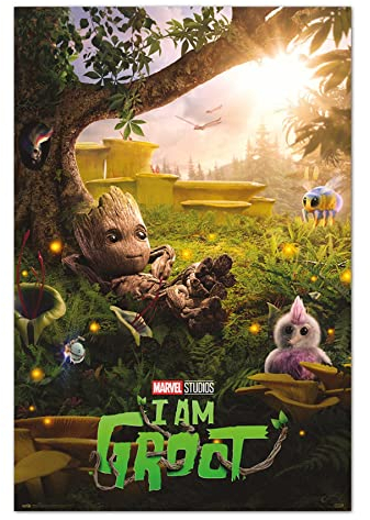 Close Up Marvel I am Groot Poster Chill Time (61cm x 91,5cm)