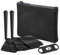 Tasche geruchsdichter Beutel & 2 Doob Tube – geruchsdichter Behälter und Gelenkhalter + 5 geruchsdichte Beutel, Zubehör mit Aktivkohle-Futter (S (15 x 11 cm), schwarz)