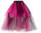BABYONLINE D.R.E.S.S. Jupe Tutu pour Femme Jupe en Tulle Mini superposée Filles Costumes Tutu Noir Fuchsia