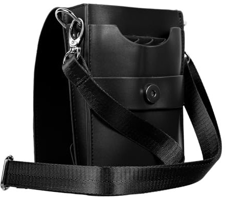 Ipetboom Friseurtasche Mit Verstellbarem Gürtel Große Kapazität Scheren Tasche Für Friseure Salon Werkzeugtasche Aus Rindsleder Für Haarschneidewerkzeuge