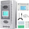 OOYCYOO 100A Solarladeregler MPPT 12V/24V Max PV Eingangsspannung 100V, LCD Display Solar Laderegler für Belüftete Versiegelte Gel NiCd Lithium Batterie,mit 1.5M LCD485