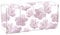 linqin Federmäppchen aus Acryl, Motiv: bunte Lilien, Blumen, 4 Fächer, transparent, Schreibwaren-Organizer für Schlafzimmer, Schulbedarf