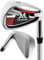 MAZEL WM-X3 Golf Single Iron Club 1,2,3, 4,5,6,7,8,9, P, S,Premium Stainless Steel Shaft, CNC Milled Face for More Spin (Red, Single 5 Iron)