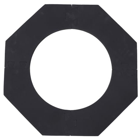 Kikumi Eva-Dartboard-Rückwand, Achteckiger Wandschutz, Dartboard-Surround-Spleißdesign