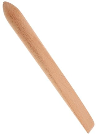 OKUMEYR 11 Inch Beechwood Sourdough Bread Stir Stick Wooden Dough Mixer Spoon Bread Making Accessories for Baking and Kitchen Use