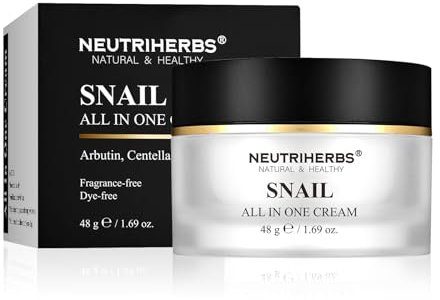 Neutriherbs All-in-One Schneckensekret-Creme, Anti-Falten-Creme Zur Reparatur Der Hautbarriere, Reduziert Dunkle Flecken, Spendet Tiefenfeuchtigkeit Und Verleiht Strahlenden Teint