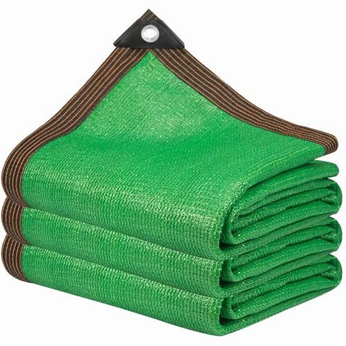 CAQXAQP Vert Filet d'ombrage Balcon Voile d'ombrage Rectangulaire,2X4m Toile Ombrage Exterieur Filet Protection Solaire 85% Anti UV pour Patio Protection Jardin Serre Pergola Potager