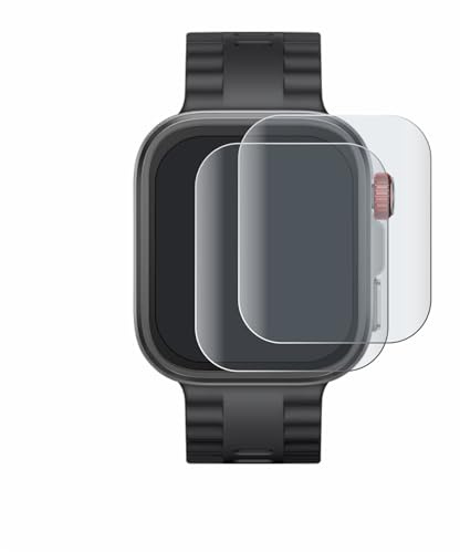 BROTECT Full-Cover Schutzfolie Matt für Huawei Watch Fit 4 Pro (2 Stück) - Full-Screen Displayschutz-Folie, 3D Curved, Anti-Reflexion