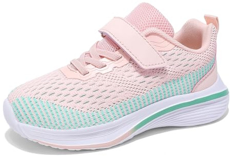 Widrt Baskets Fille Baskets Enfant Fille Sneakers Running Chaussure Enfant Fille Respirant Chaussures de Marche Chaussure