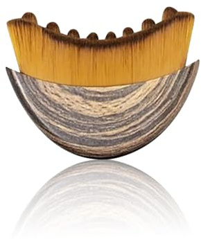 AEKZOX 1 Stück Lymphatic Contour Face Brush, Lymphatic Drainage Face Brush for Face Shaping, Chin and Jawline Sculpting, Lymphatische Gesichtsbürste, Lymphatische Kontur Gesichtsbürste