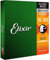 Elixir Cuerdas para bajo de 4 cuerdas Strings de acero niquelado con recubrimiento NANOWEB, escala larga, calibre ligero (.045-.100)