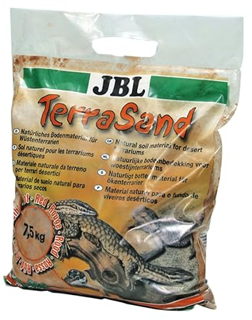 JBL Bodengrund für Wüstenterrarien, roter sand, TerraSand, 7.5 kg