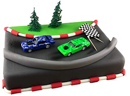 Cake Company Tortendeko Nascar Rennauto | Tortendeko Kindergeburtstag und Geburtstag | Motivtorte Rennautos