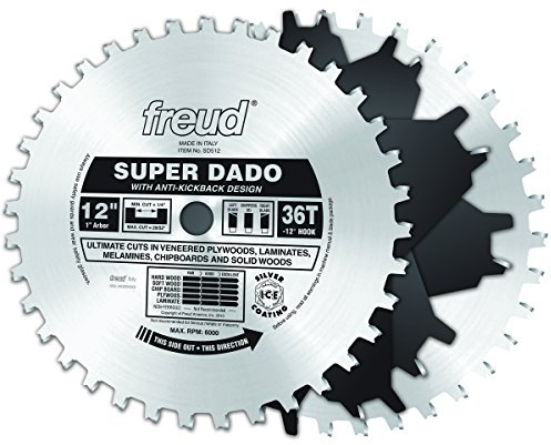 Freud SD512 30.5 cm Super Dado Sets