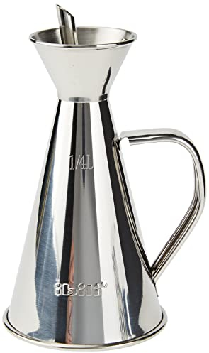 Ibili 731702 Huilier Anti-goutte Inox 250 ml