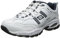 Skechers Sport Men's Vigor 2.0 Serpentine Memory Foam Sneaker, White/Navy, 9 EE - Wide