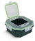 Greys Klip-Lok Flip Top Bait Box 17,5x17,5x7,5cm 2.4pt - Köderbox, Box zum Aufbewahren von Maden, Würmern & Co, Madendose, Madenbox, Angelbox