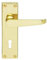 Carlisle Brass CBV30/BP Traditional Victorian Straight Door Handle, 150 x 40mm