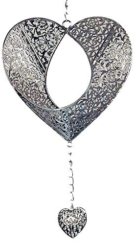 Formano Herzanhänger Teelichthalter Prado groß Höhe 32cm Dekoherz
