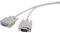 Renkforce Seriell Verlängerungskabel [1x D-SUB-Stecker 9pol. - 1x D-SUB-Buchse 9pol.] 10.00 m Beige