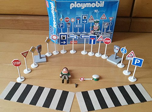 PLAYMOBIL 3259 - Segnali stradali/Cop