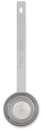RSVP International Endurance Kitchen Collection Open Stock Measuring Spoon, Stainless Steel, Dishwasher Safe, 1-Tablespoon