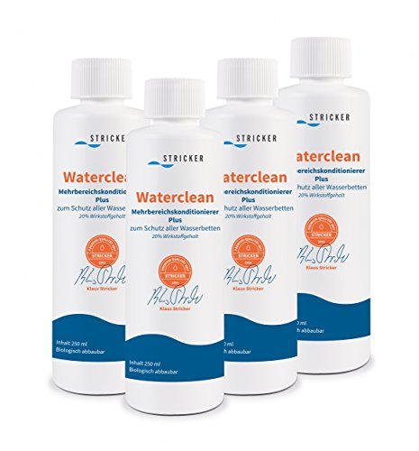 Stricker Waterclean Wasserbetten Konditonierer (4 x 250 ml)