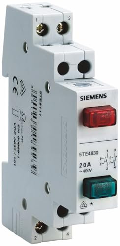 SIEMENS SENTRON 5TE4 Geräteschutzschalter Drucktaste / 20A