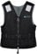 Leader International Schwimmhilfe Erwachsene, Festtoffweste ideal für den Wassersport, Auftriebshilfe bis zu 40N(Schwarz S: 30-50kg)