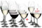 RIEDEL Ouverture - Bicchieri da vino rosso e champagne, 12 pezzi, trasparenti