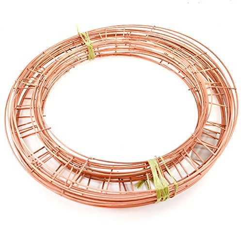 Pack of 5 x 10 Wire Rings for Festive/Christmas Craft (Wreaths ETC)