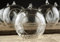 12 X Clear Hanging Glass Bauble Sphere Ball Candle Tea Light Holder Clear Garden Outdoor 8 cm (12)
