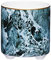 KITCHENCRAFT - Vaso per piante da interni, in ceramica, verde, 10 x 11 cm