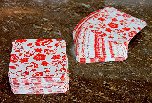 Esplanade - sous-Verres jetables en Papier imprimé (Lot de 100). Réversibles et éphémères, Parfaits pour Bars, hôtels, Restaurants et fêtes.