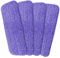 4 Pack Spray Mop Heads Replacement Mop Pads Reveal Mop Cleaning Pad ,Fit for All Spray Mops & Reveal Mops Washable 16.5*5.11 Inches. (Purple)