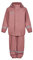 Color Kids Unisex Kinder Rain Set Solid Pu Regenjacke, Ash Rose, 122