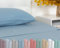 TRAMAS+ Sabanas 150x190 / 200cm 100% algodón, Suave y Traspirable, Juego de sábanas 4 Piezas, Sabana Bajera Ajustable, Encimera, 2 Fundas de Almohada 90x45cm, Certificado Oeko Tex- (Cama 150, Indigo)