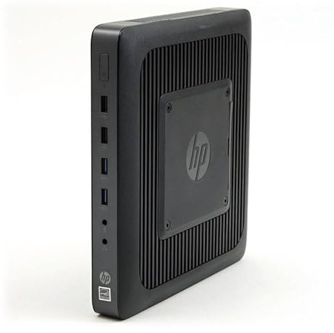 HP SIMPLETEK COMPUTER DESKTOP THIN CLIENT MINI PC T620 AMD RADEON WINDOWS 7 EMBEDDED PC FISSO CONSOLE GESTIONE SERVER GESTIONALE (Ricondizionato) (Con Antenna WiFi USB, 8GB RAM SSD 240GB)