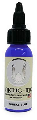 Viking-Ink B&W Tinta BOREAL BLUE para tatuaje 30ml