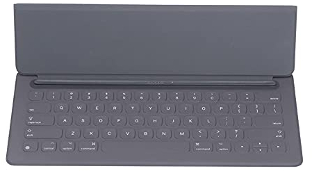 ASHATA Kabellose Smart Bluetooth-Tastatur für Pro Erste/Zweite Generation (2015-2017), 12,9 Zoll Tablet-Tastatur mit Ledertasche, 64 Tasten, Faltbar, Leicht zu Transportieren