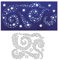 ORIGACH Wirbelnde Sterne Metall Stanzformen Stanzschablone für Kartenherstellung Sterne Prägeschablonen für DIY Scrapbooking Fotoalbum Dekorative