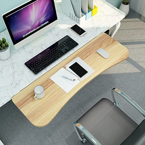 LLYLAY Tastaturablage mit Klemme,Erweiterung für Schreibtisch,Ergonomische Schreibtisch-Verlängerung, ausziehbar, Faltbare Tastatur-Schubladenablage, Tisch-Halterung, Armlehne, einfache Installation