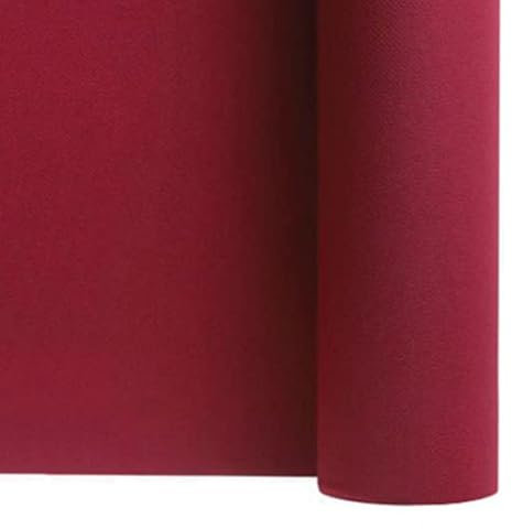 SANYGIENE Rouleau Nappe Bordeaux Intissée | Aspect Tissu Non Tissé | Gamme Table Lounge Elégance | Largeur 1,20 m - Longueur 25 m | Traiteur - Banquet - Fête