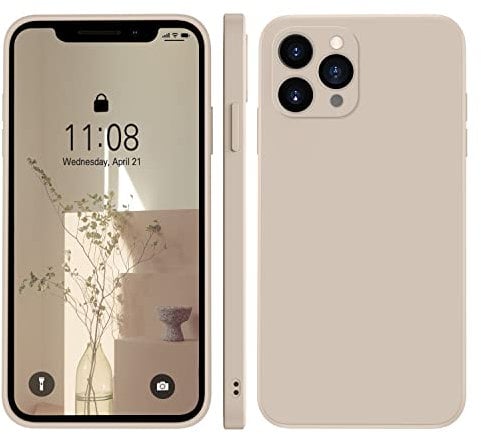 WXX for iPhone 11 Pro Max Case Silicone Camera Protection Ultra Slim Case for iPhone 11 Pro Max Cover Rubber Lightweight Anti-Scratch Phone Case Compatible for iPhone 11 Pro Max 6.5-inch Beige