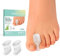 Welnove Aloe Vera Zehentrenner, 12er Pack Silikon Zehentrenner, Ballenpads zur Begradigung von überstehenden Zehen, Ballen, Schwielen - Ballenhilfe für Männer und Frauen(XL)