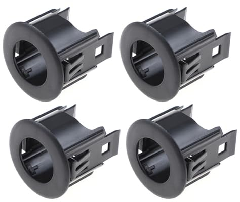 TWSIT Rückfahrradarsensor Zubehör Reverse Parkplatz Sensor Halter Unterstützung Halterung PDC Sensor Abdeckung Für Ford Für Mondeo 7G9T15K859AD 7G9T-15K859-AD Auto PDC Einparkhilfe (Größe : 4 pcs)