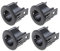 TWSIT Rückfahrradarsensor Zubehör Reverse Parkplatz Sensor Halter Unterstützung Halterung PDC Sensor Abdeckung Für Ford Für Mondeo 7G9T15K859AD 7G9T-15K859-AD Auto PDC Einparkhilfe (Größe : 4 pcs)