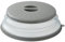 Mikrowellen Abdeckung Faltbar 26 cm Abdeckhaube Mikrowellenabdeckung Mikrowellendeckel Faltbare Mikrowelle Deckel für Obst Gemüse Lebensmittel Grau