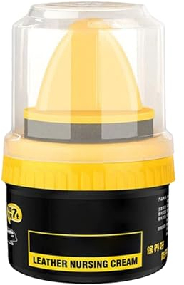 puzzlegame Leather Repair Cream Liquid Shoe Polish | 50ml Leather Shoe Polish with Sponge Applicator | Shoe Cream Shoe Polish Kit | Leather Repair Polish Cream Protects and Nourishes Leather
